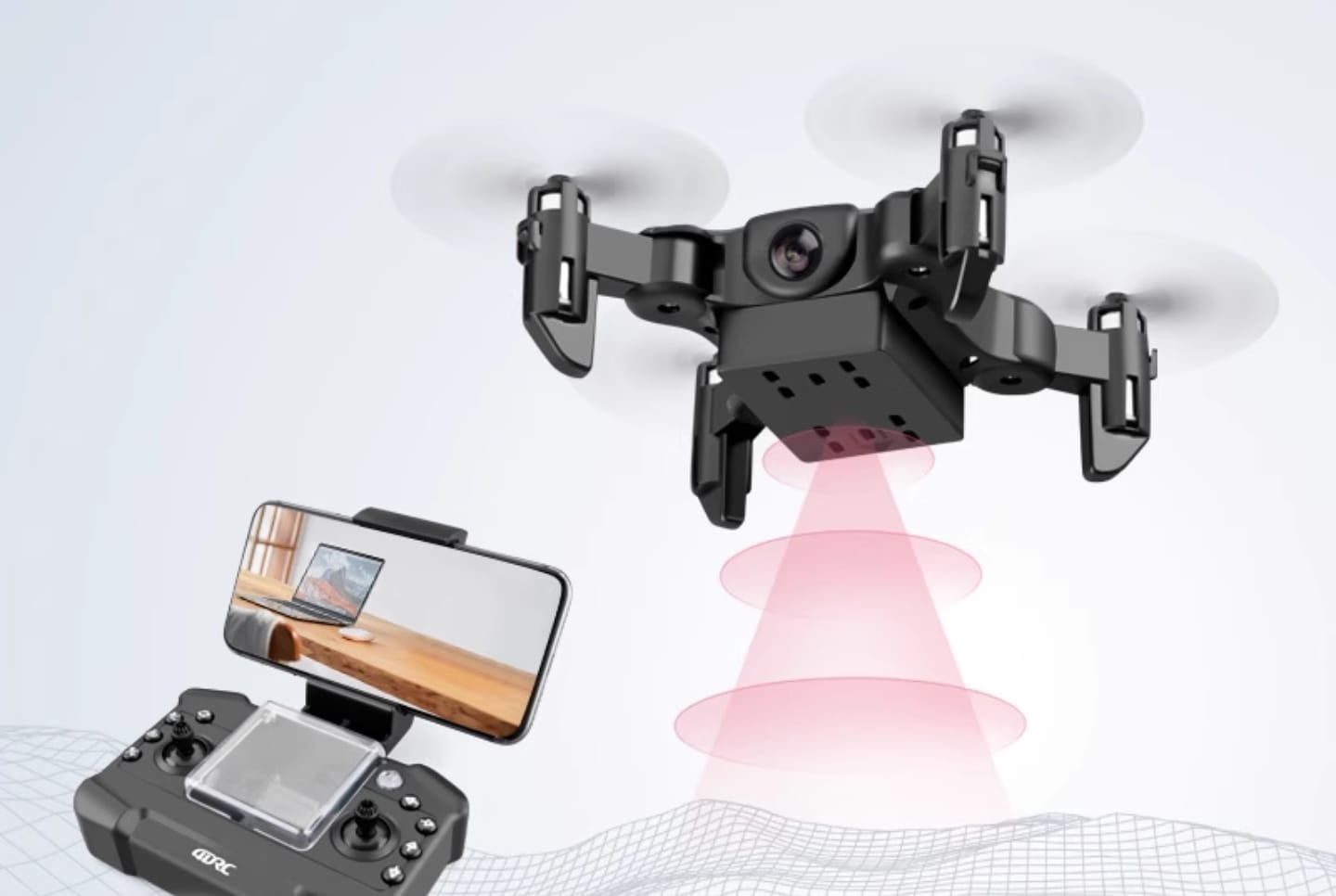 Mini Dron Con Cámara